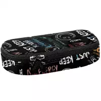 1. BeUniq Piórnik Tuba Usztywniona Smiley SM26LA-013