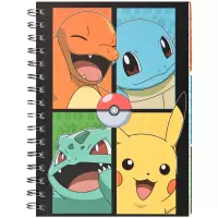 1. Undercover Kołozeszyt A5 100 kartek Linia Pokemon Pikachu PKHX0586