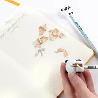 3. Kidea Ołówek z Figurką HB 2 szt. + Temperówka Panda 554621