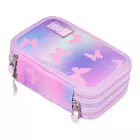 5. St.Right Piórnik Trzykomorowy z Wyposażeniem PC-05 Pink Butterflies 680045