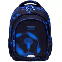 7. Head Plecak Szkolny AB300 Neo Blue Football 502025036