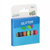 5. Craft With Fun Brokat Sypki 6 Kolorów 596946