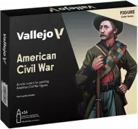 1. Vallejo: Model Color - Figure -  American Civil War (16 x 18 ml)