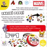 8. Dobble Marvel Emoji (nowa edycja)