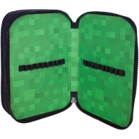 4. Astra Minecraft Piórnik Trzykomorowy Jumbo bez Wyposażenia Alex Steven 503022001