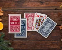 4. Piatnik  Karty Popularne "Wheels" - 1 talia