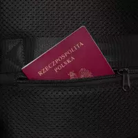 10. R-Bag Plecak Męski na Laptopa 14" Neutro Black Z311