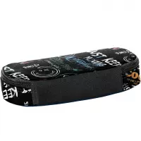 4. BeUniq Piórnik Tuba Usztywniona Smiley SM26LA-013