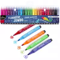 2. Kidea Flamastry Jumbo 24 kolory 090150