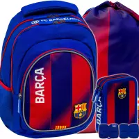 1. FC Barcelona Zestaw Szkolny Young 3el. Plecak AB330 502026030 + Worek 507026013 + Piórnik 503026043