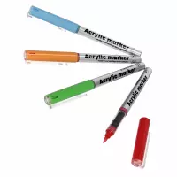 1. Starpak Marker Akrylowy w Pędzelku 4 kolory 548339