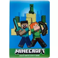 2. Astra Zeszyt A5 16 kartek 3linia Kolorowa Minecraft 102025054