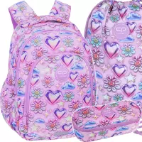 1. CoolPack Zestaw Szkolny Balloons 3el. Plecak Prime Pro F162970 + Worek F159970 + Piórnik F062970