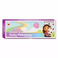 1. Starpak Farby Plakatowe 12 Kolorów 20ml Koci Domek Gabi 586311