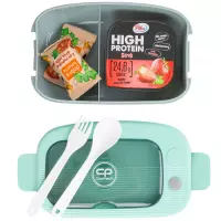2. CoolPack Śniadaniówka Mil Mint Gray Z31004