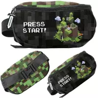 3. Paso Saszetka na Pasek Nerka Pixel Green PP25PX-510