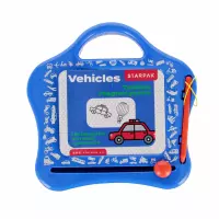 3. Tablica Magnetyczna z Książeczką do Nauki Rysunków Vehicles 552504