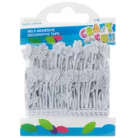 1. Craft With Fun Ozoba Dekoracyjna Samoprzylepne Mróz 463490