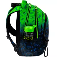 3. AstraBag Plecak Szkolny AB330 Ombre Football 502026052