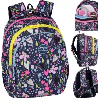 6. CoolPack Zestaw Szkolny In The Garden 3el. Plecak F029831 + Piórnik F067831 + Worek F070831