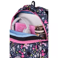 3. CoolPack Zestaw Szkolny In The Garden 3el. Plecak F029831 + Piórnik F067831 + Worek F070831