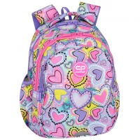 8. CoolPack Zestaw Szkolny Pastel Hearts 3el. Plecak F029832 + Piórnik F076832 + Worek F070832