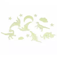 1. Mega Creative Dekoracja Ścienna Fluorescencyjna Dino 570931