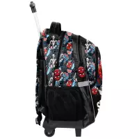 3. Paso Plecak Szkolny Na Kółkach Spider Man Black SP25WW-997
