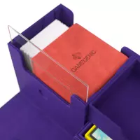 4. Gamegenic: The Academic 133+ XL - Pudełko na Karty - Purple/Purple
