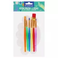 1. Starpak Paleta do Farb + Pędzle 6szt 582132
