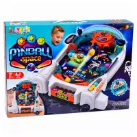 1. Pinball Kosmiczny Fliper Rakieta 8 Kulek