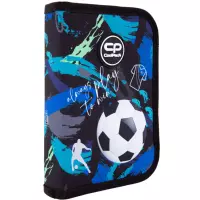 1. Coolpack Clipper Piórnik Dwuklapkowy Bez Wyposażenia Football Navy F076967