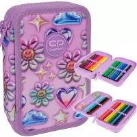 3. CoolPack Jumper 2 Piórnik Dwukomorowy Z Wyposażeniem Balloons F066970