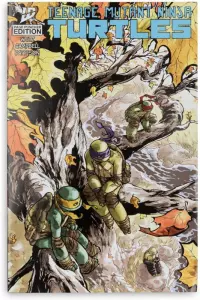 1. Figurka TMNT Wojownicze Żółwie Ninja Donatello Page Punchers