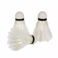 4. Mega Creative Lotki Do Badmintona Białe Piórka 3sz 576979