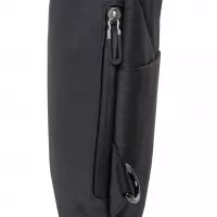 8. R-Bag Plecak Męski na Ramię z USB Switch Black Z141