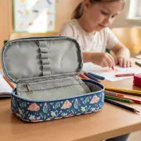 5. AstraBag Piórnik AC6 Saszetka Usztywniona Candy Bunny 503026003