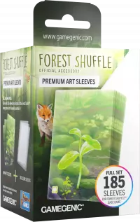 1. Gamegenic: Forest Shuffle - Koszulki na Karty - Art Sleeves