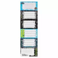 1. Starpak Naklejki Na Zeszyt Pixel Game 1 Listek 6szt. 584285