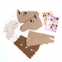 2. Kidea Zestaw Kreatywny Hobby Horse 708473