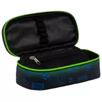 3. AstraBag Piórnik AC6 Saszetka Usztywniona Ombre Football 503026069