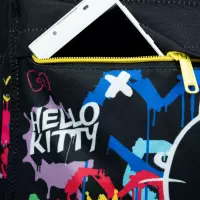 5. CoolPack Cross Plecak Szkolny Hello Kitty Black Neon F026034