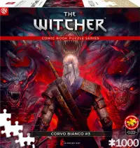 2. Good Loot Comic Book Puzzle: The Witcher (Wiedźmin) Corvo Bianco (1000 elementów)