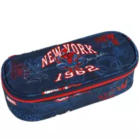 1. Coolpack Campus Piórnik Tuba Usztywniona z Organizerem Spider-Man F062038