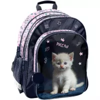 4.  Paso Plecak Szkolny White Cat PP26CD-090