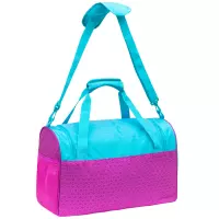 4. AstraBag Torba Sportowa Hexagon Mint Ombre 506026005