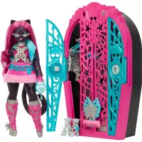 6. Mattel Lalka Monster High Straszysekrety Seria 6 Catty Noir JBG82