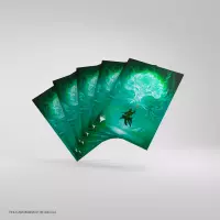 3. Gamegenic: Magic the Gathering - Secrets of Strixhaven - Premium Art Sleeves - Forest