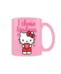 5. Zestaw Prezentowy Hello Kitty: kubek + Podkładka + Brelok