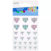 1. Craft With Fun Ozdoba Dekoracyjna Samoprzylepna Serca 596951